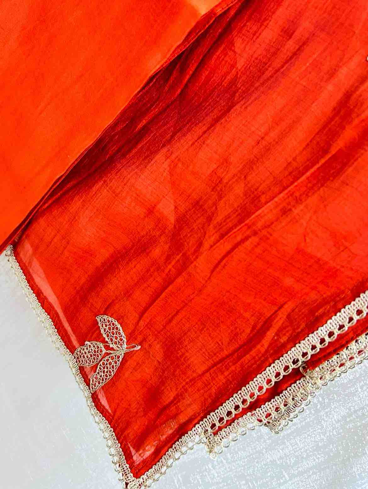 Rust Blossom Umbrella Suit